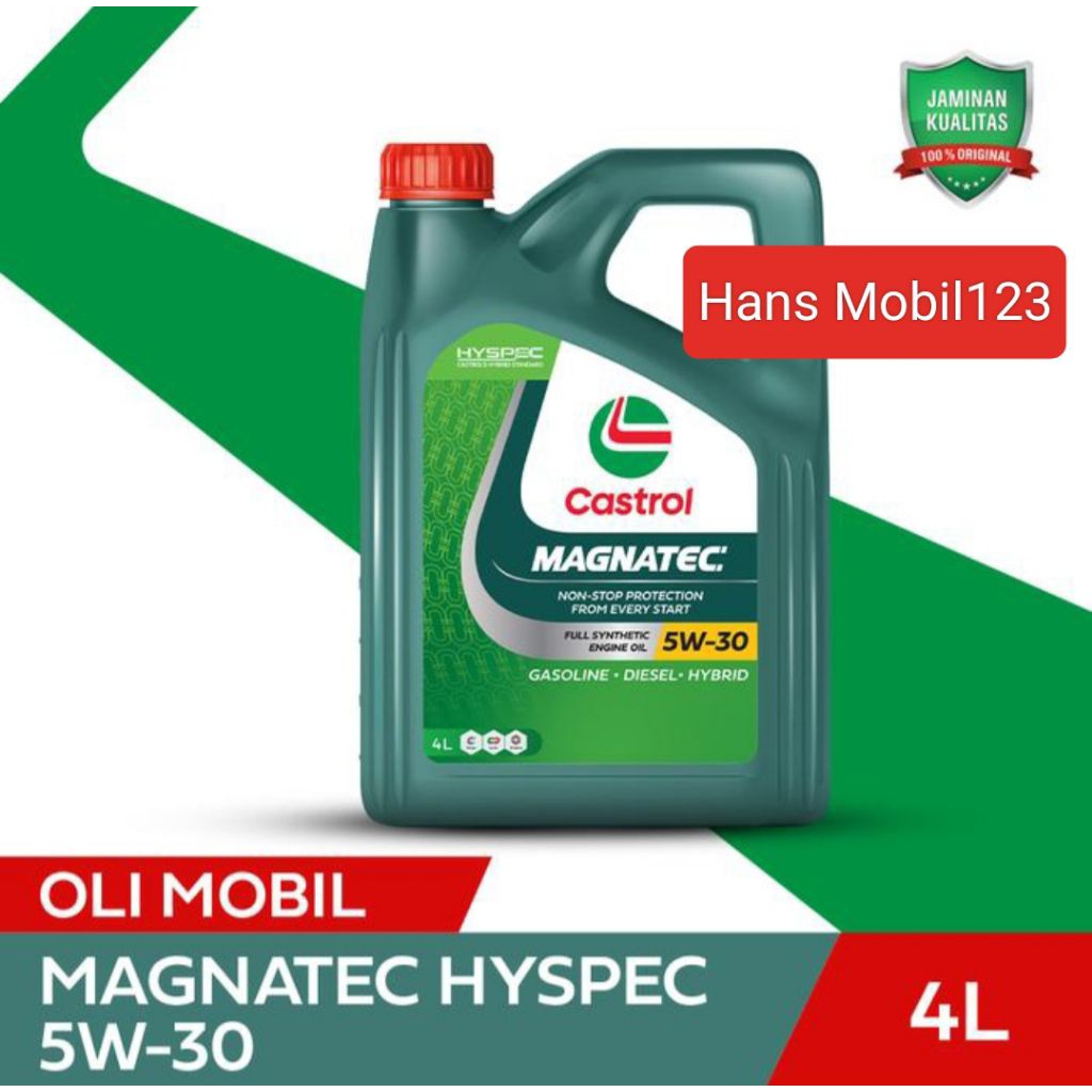 Oli CASTROL MAGNATEC 5W-30 HYSPEC ,4 LITER ORIGINAL
