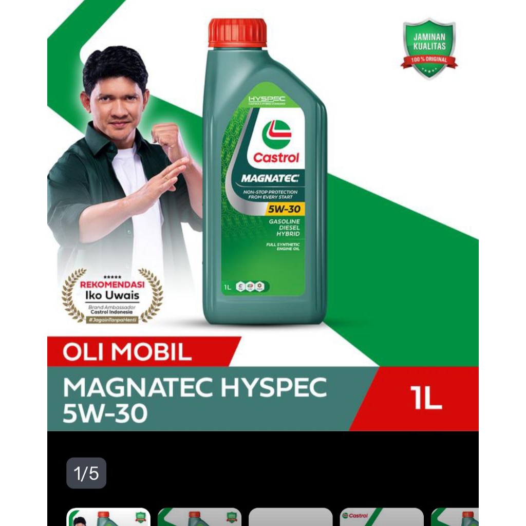 OLI CASTROL MAGNATEC 5W-30 HYSPEC, 1LITER ORIGINAL