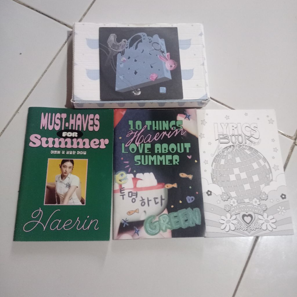 NewJeans Get Up Beach Bag Haerin Album Only