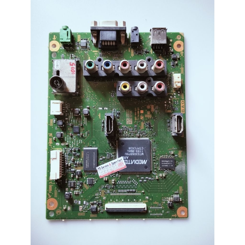 MAINBOARD MB MODUL MOBO MAINBOT MESIN TV SONY KLV-32BX35A KLV32BX35A 32BX35