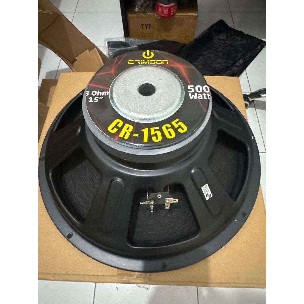 speaker crimson 15inch CR 1565 coil 2,5inch