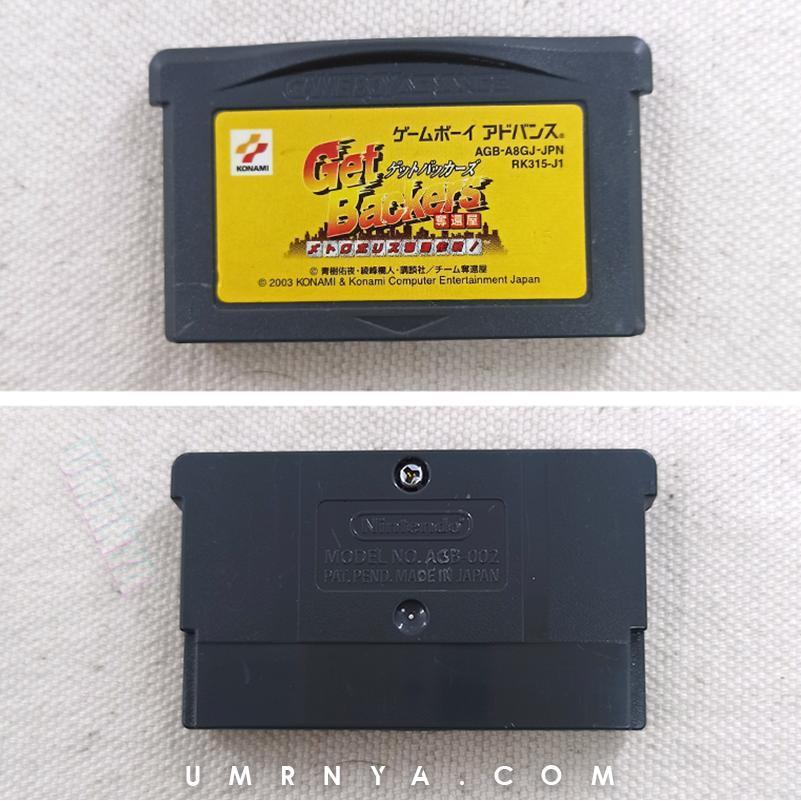 Gameboy GetBackers Dakkanya Metropolis Dakkan Sakusen Get Backers Kaset Original GBA SP DS NDS
