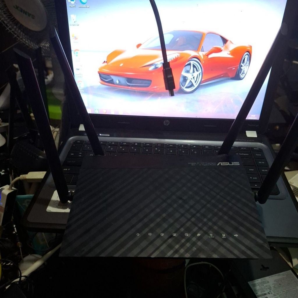 Asus RT-AC1200 dual band plus adaptor