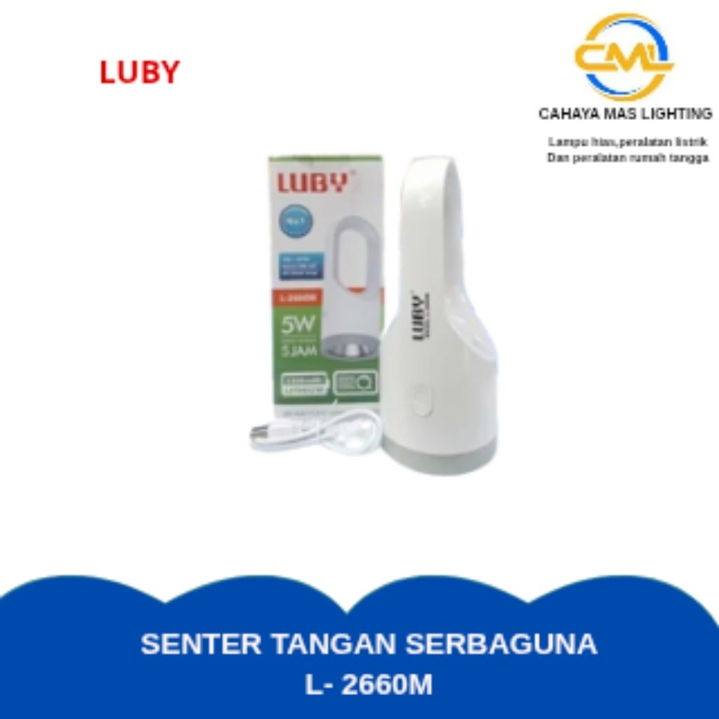 SENTER TANGAN SERBAGUNA LUBY L- 2660M