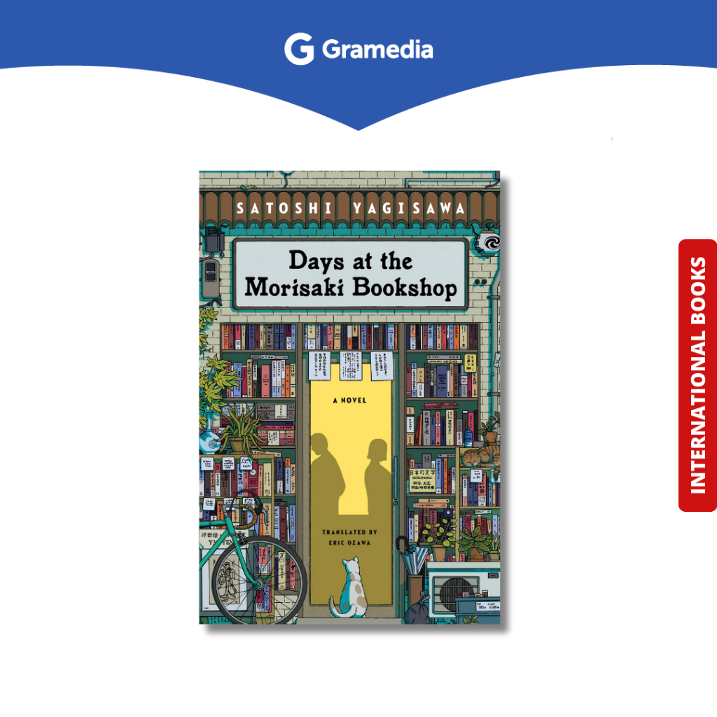 Gramedia Depok - Days at the Morisaki Bookshop (Englis UK Edition)