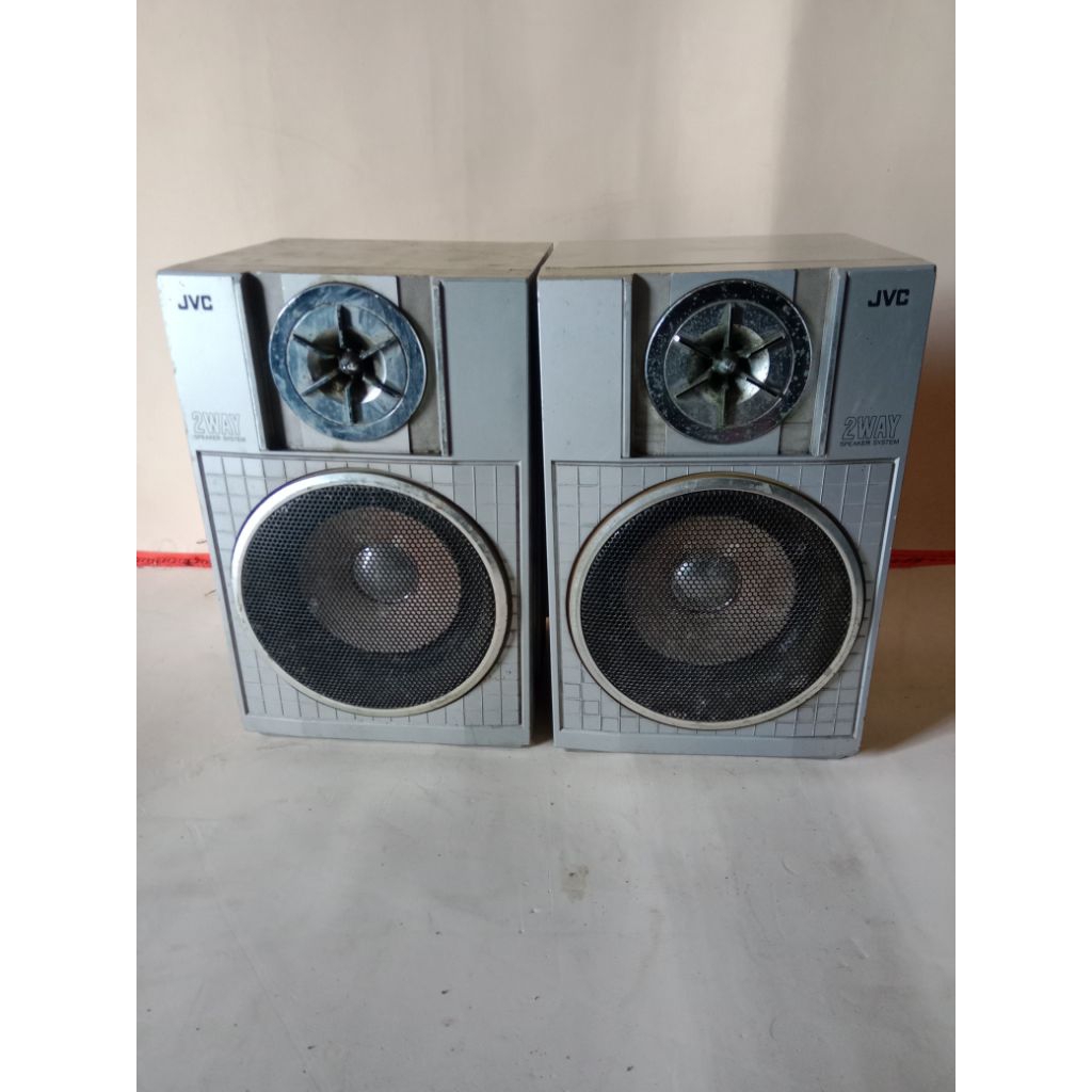 speaker  PASIF VINTAGE JVC PC-B150K JADUL 2 way 5inc