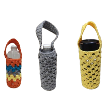 Sarung Botol Minum Rajut | Tumbler Cover Croschet | Tas Botol Minum | Cover Termos