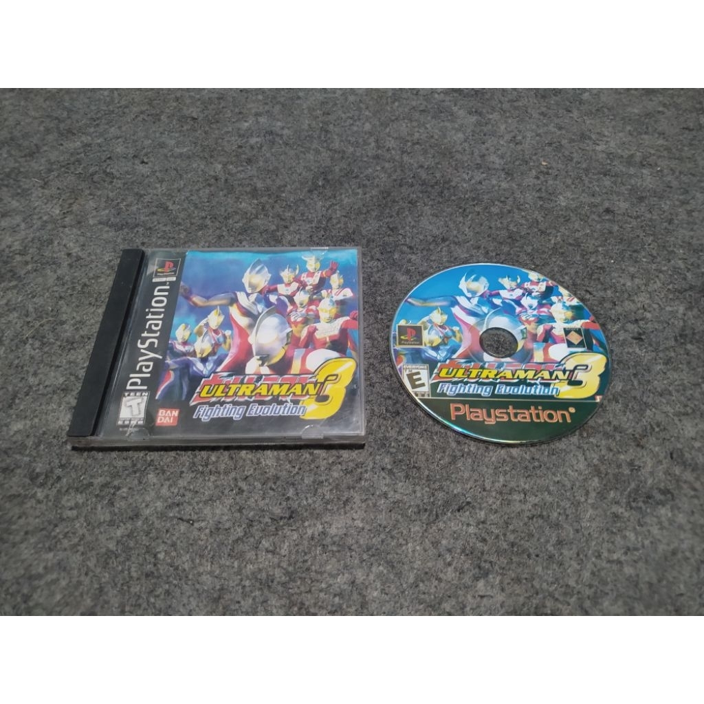 KASET PS1 COPAB ULTRAMAN 2 FIGHTING EVOLUTION