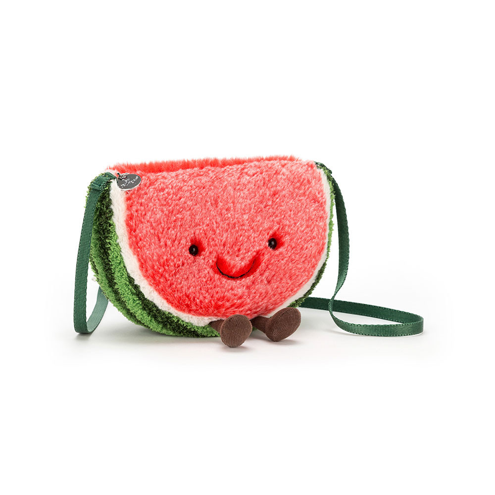 JELLYCAT Amuseables Watermelon Bag - Tas Semangka Slempang