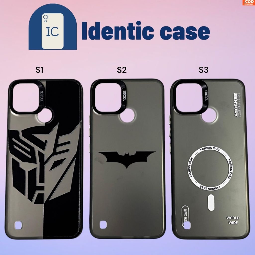 Case IMD Hologram REALME C21Y /  C25Y / socool gambar / So Cool Polos / So cool Gambar / Soft Case /