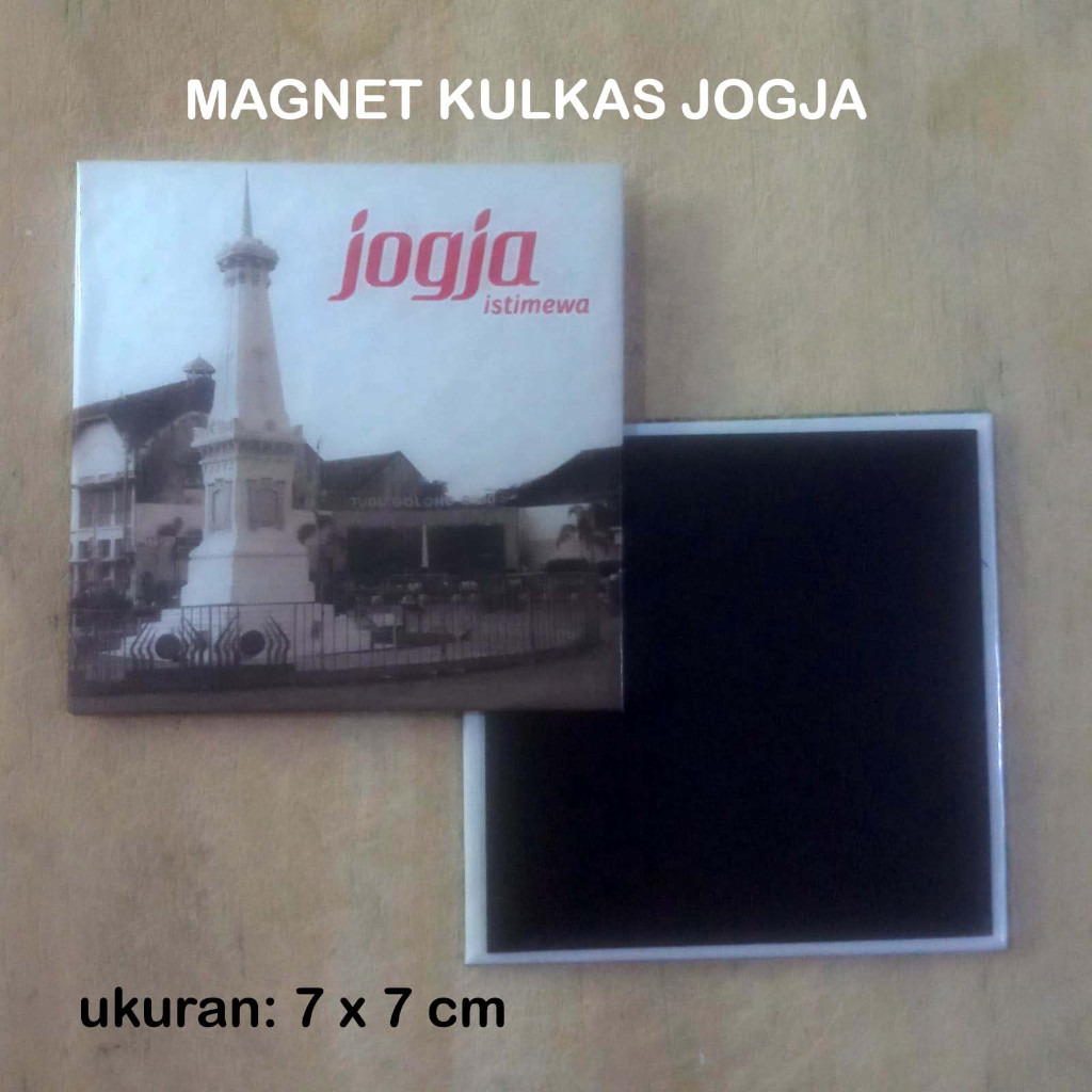 Souvenir Magnet Kulkas Tempelan Kulkas Tugu Jogja