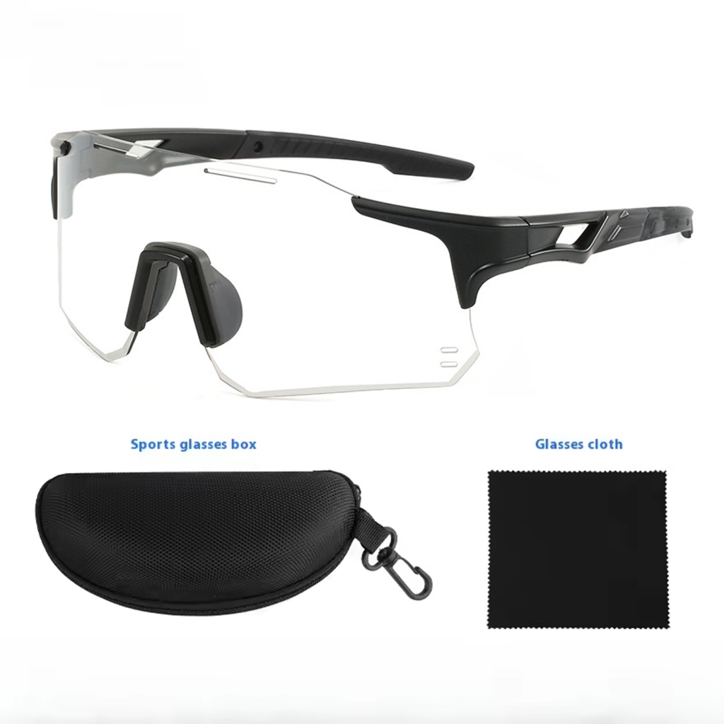 Fotokromisme Kacamata Bersepeda MTB Kacamata Sepeda Pria Wanita Olahraga UV400 Kacamata Mengemudi
