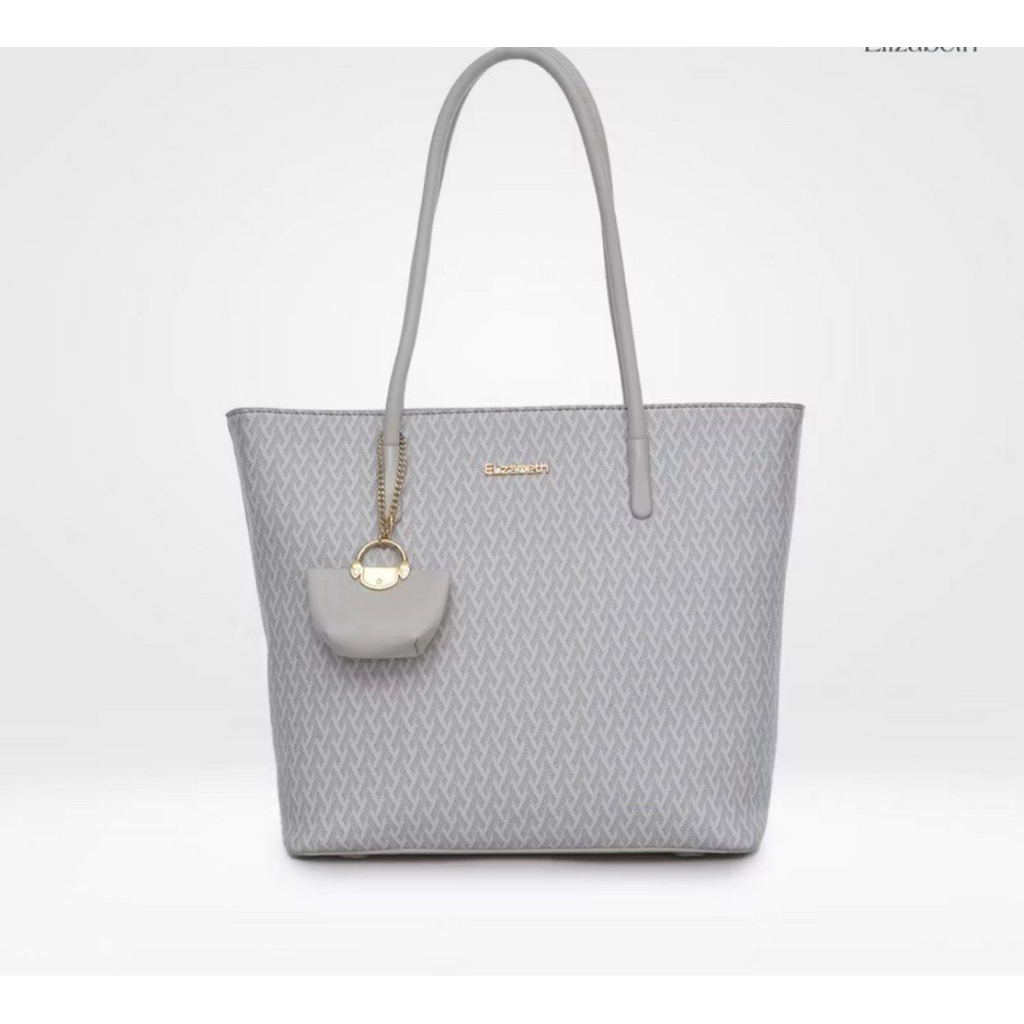 Tas elizabeth tote bag 0798-1798 Warna Cream