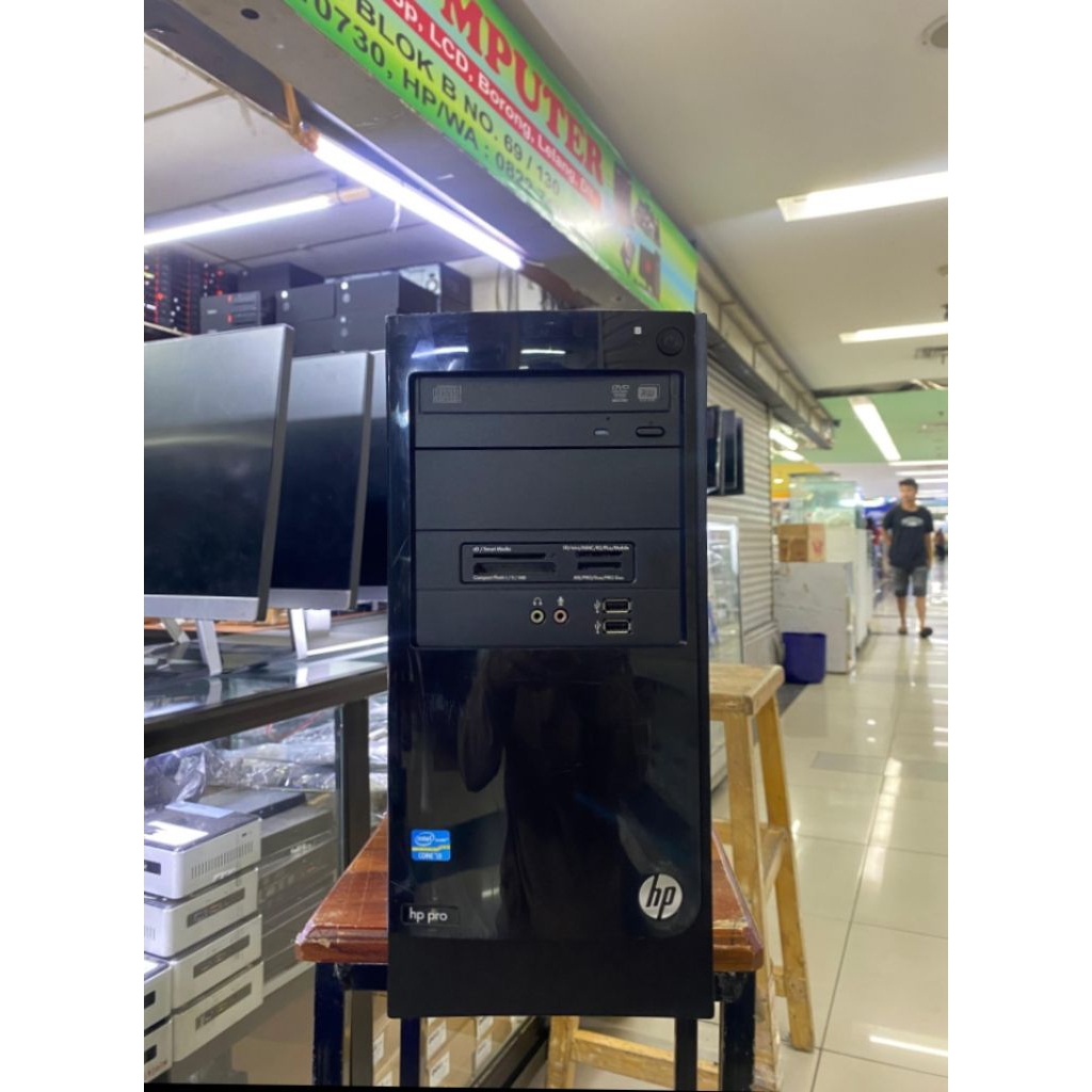 PC HP PRO MT 3330 CORE I3 2120 RAM 4 GB HDD 500 GB SIAP PAKAI