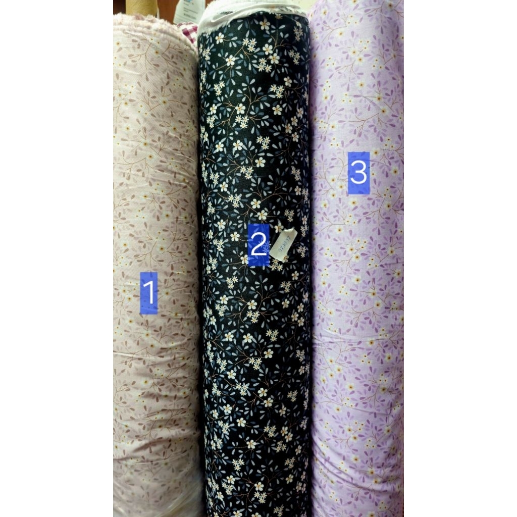 KAIN BAHAN KATUN JEPANG TOKAI SENKO ORIGINAL PREMIUM HARGA PER SETENGAH MTR