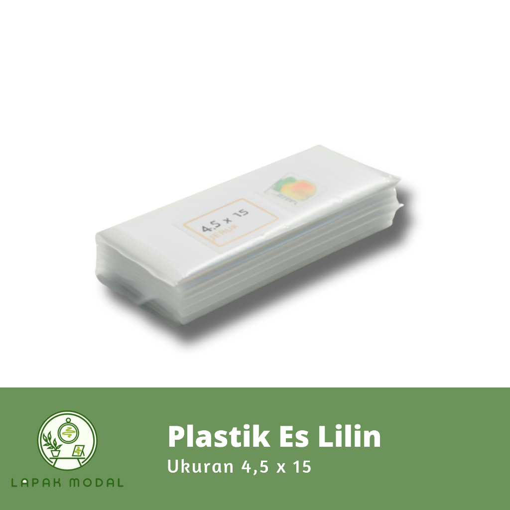 Plastik es lilin/ plastik es batu panjang