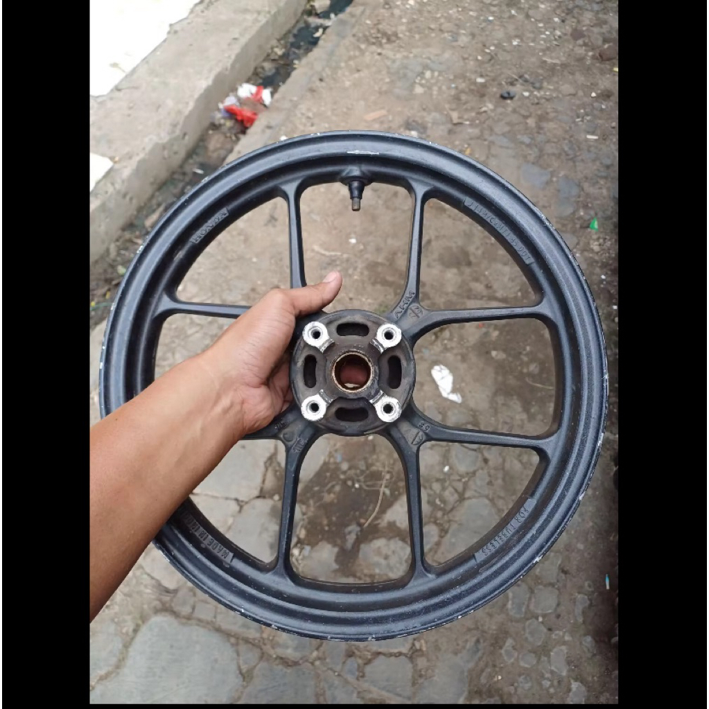 Velg Depan Honda Beat Deluk pnp Genio / Original Copotan