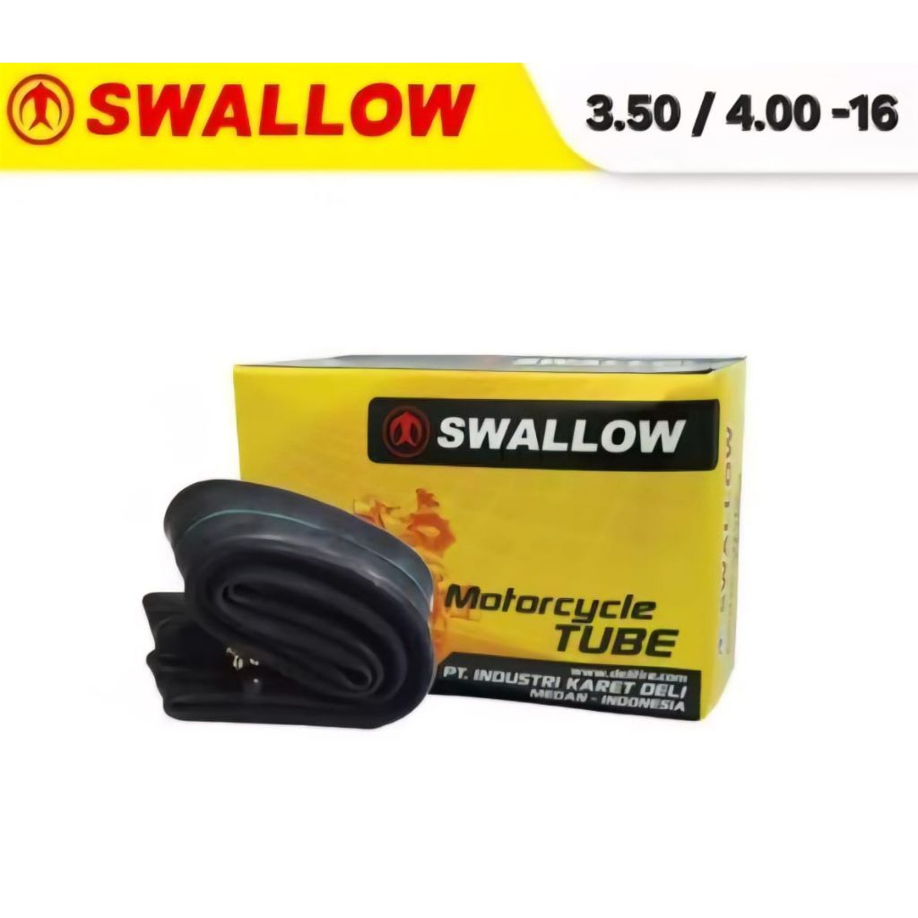 BAN DALAM MOTOR RING 16 UKURAN 350 400 SWALLOW