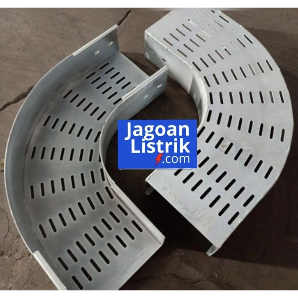 Horizontal Elbow Tray 100x50 Hotdip / Elektro Galvanis Bend Tray 100x50 Width 100 Height 50