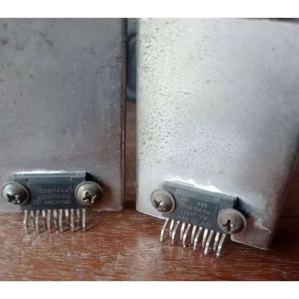 IC VERTIKAL TDA8174AW ORI CABUTAN DARI MESIN TV