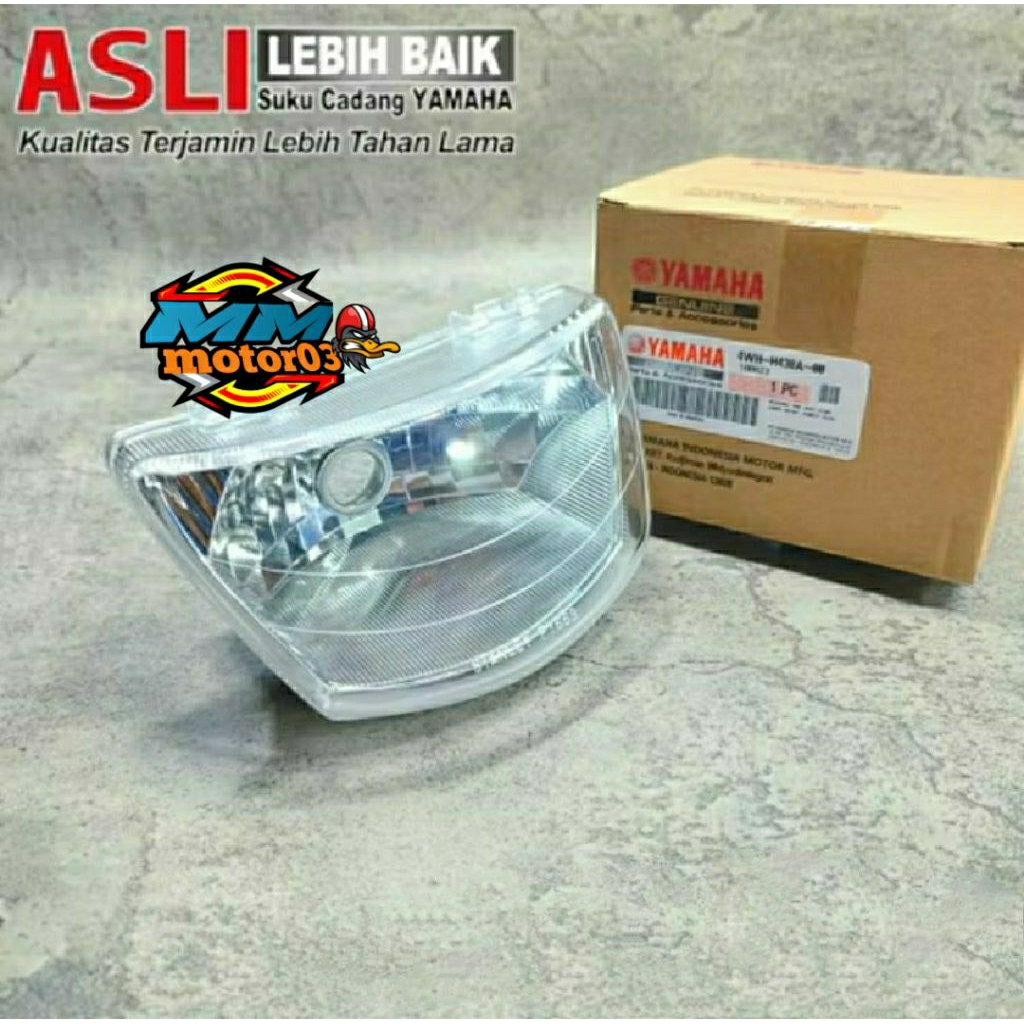 REFLEKTOR RUMAH LAMPU DEPAN FIZ R FIZR ORIGINAL YGP GENUINE PARTS