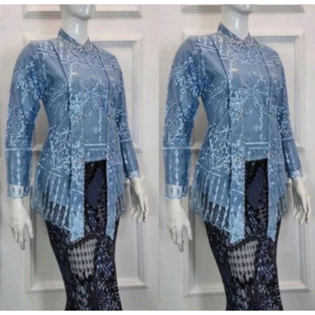 COD [Free Hijab] Kebaya Kutu Baru Hijab/Kutu Baru Shanghai/Kebaya Wisuda/Kebaya Modern