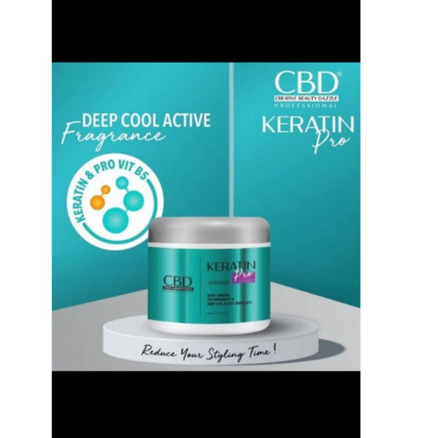 CBD Masker Rambut Keratin