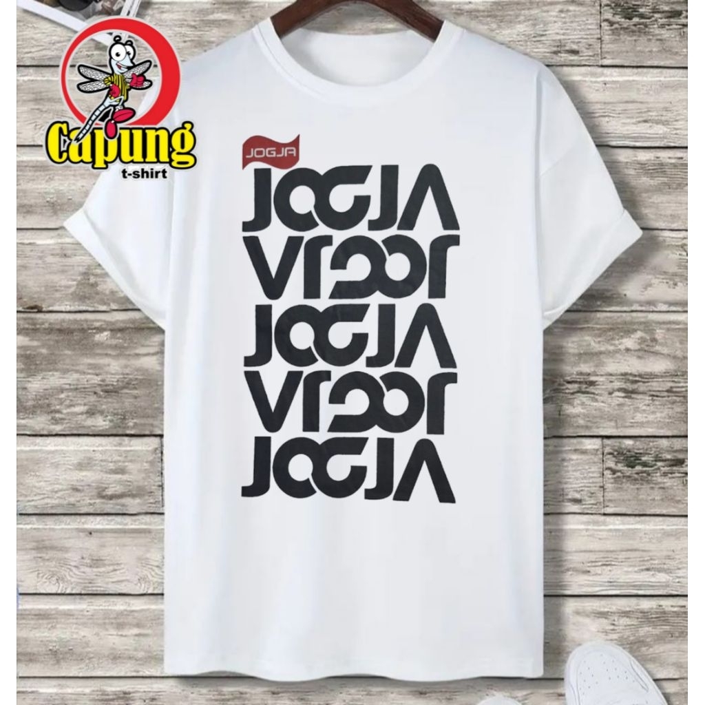 KAOS JOGJA SABLON KAOS OLEH OLEH KHAS JOGJA KAOS JOGJA MOTIF JOGJA BOLAK BALIK