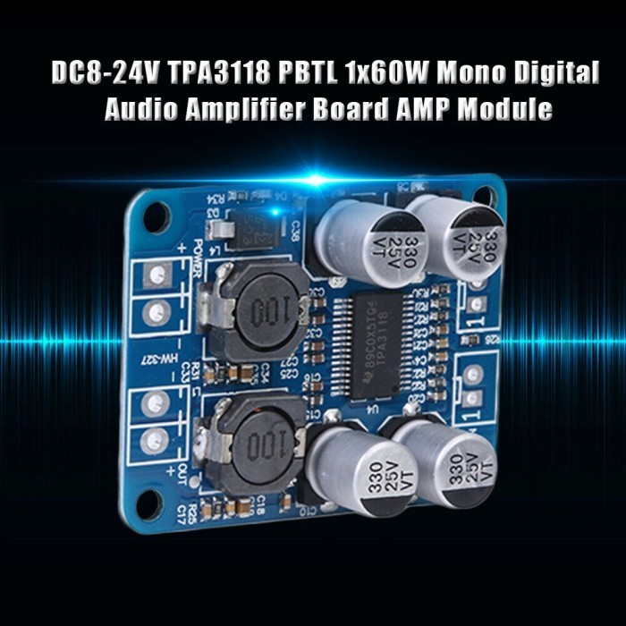TPA3118 Power Amplifier Class D 60Watt Mono 28pin