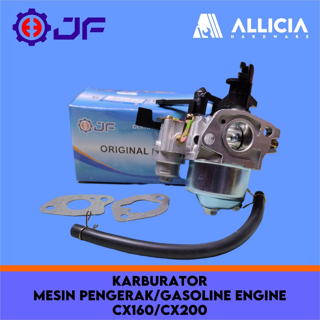 Karburator Mesin Penggerak/Carburetor Gasoline Engine (CX160/CX200) Merk JF