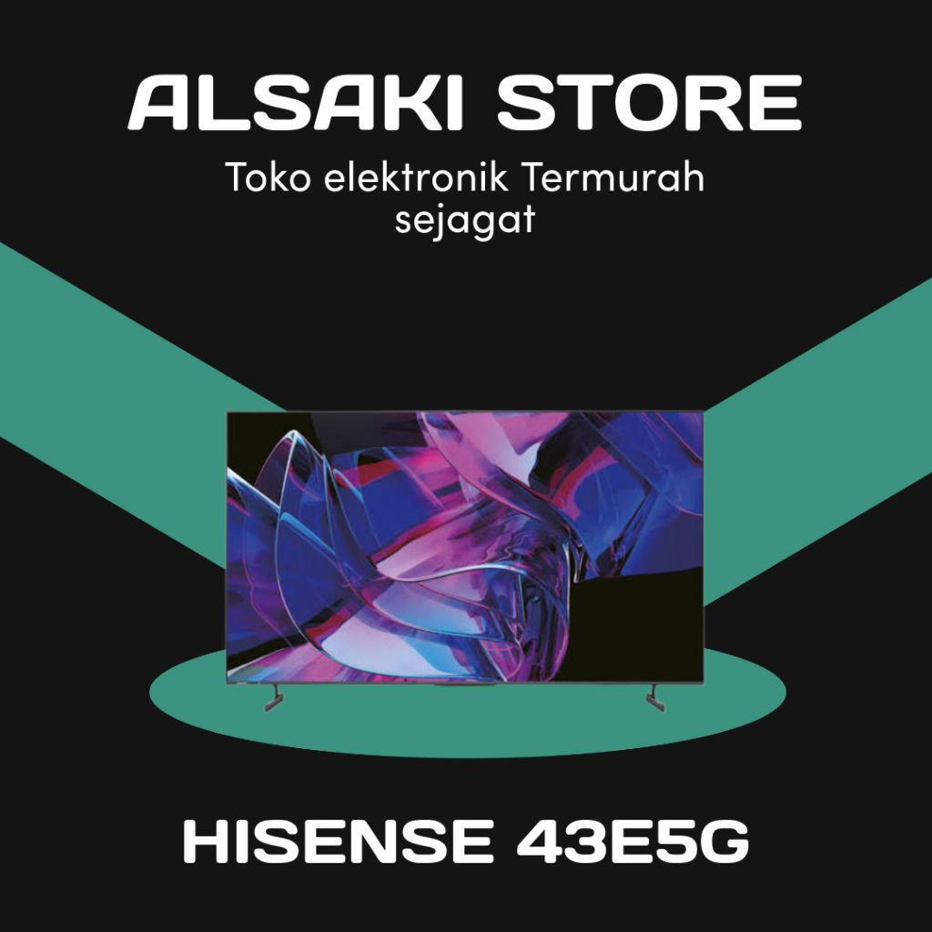 HISENSE 43E5G HD ANDROID TV 43
inch