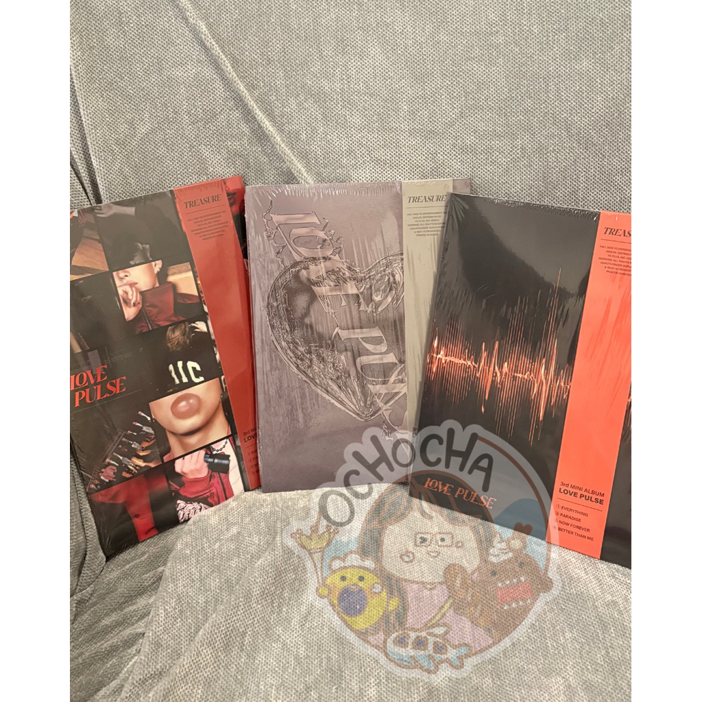 [READY] TREASURE ALBUM LOVE PULSE