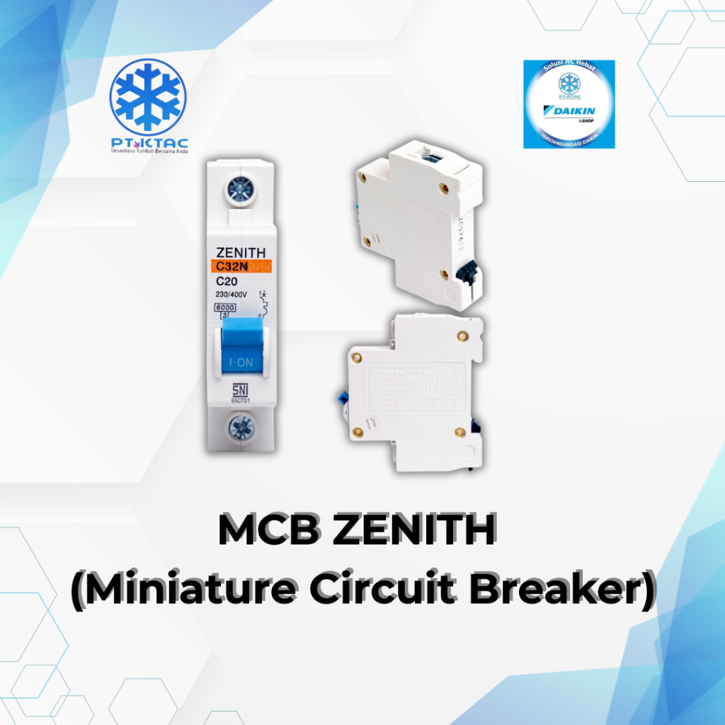 MCB ZENITH (Miniature Circuit Breaker)