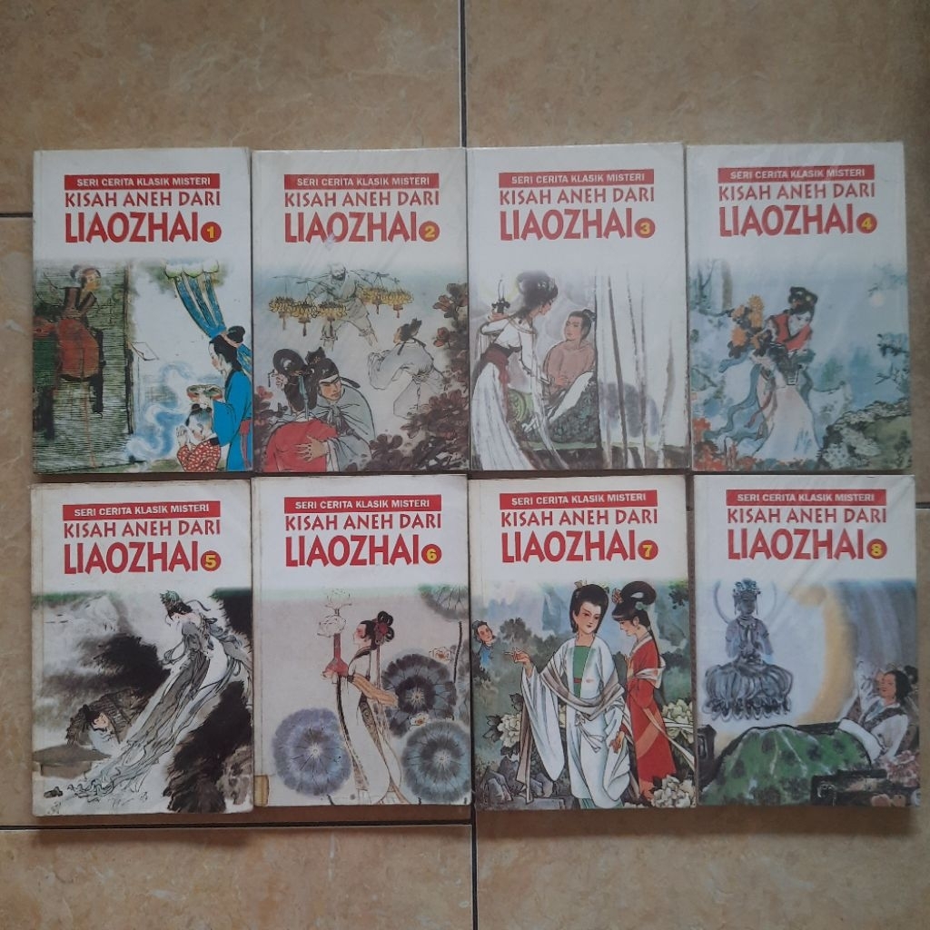 Komik Seri Cerita Klasik Misteri Kisah Aneh Dari Liaozhai 1-8 Tamat Original Kolpri