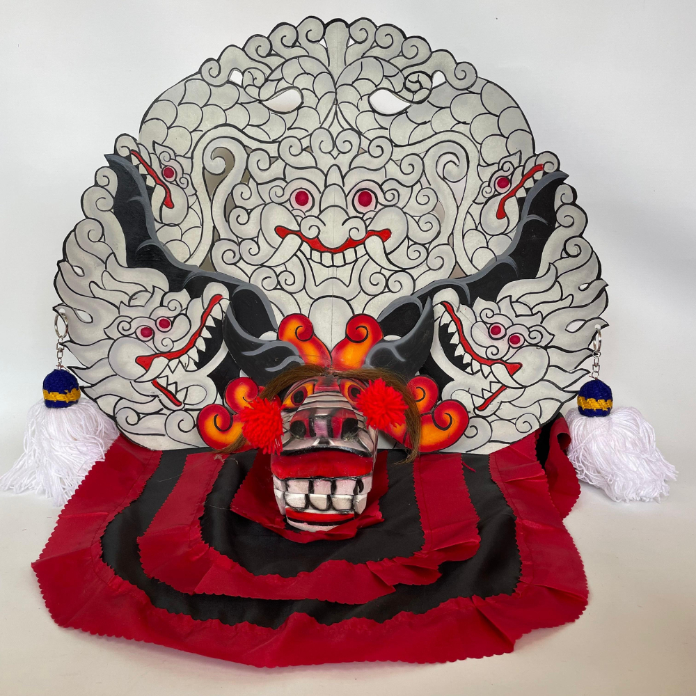 BARONGAN KAPSUL KAYU NO 4 WARNA PUTIH CAPLOKAN SIAP PAKAI BONUS KEMUL