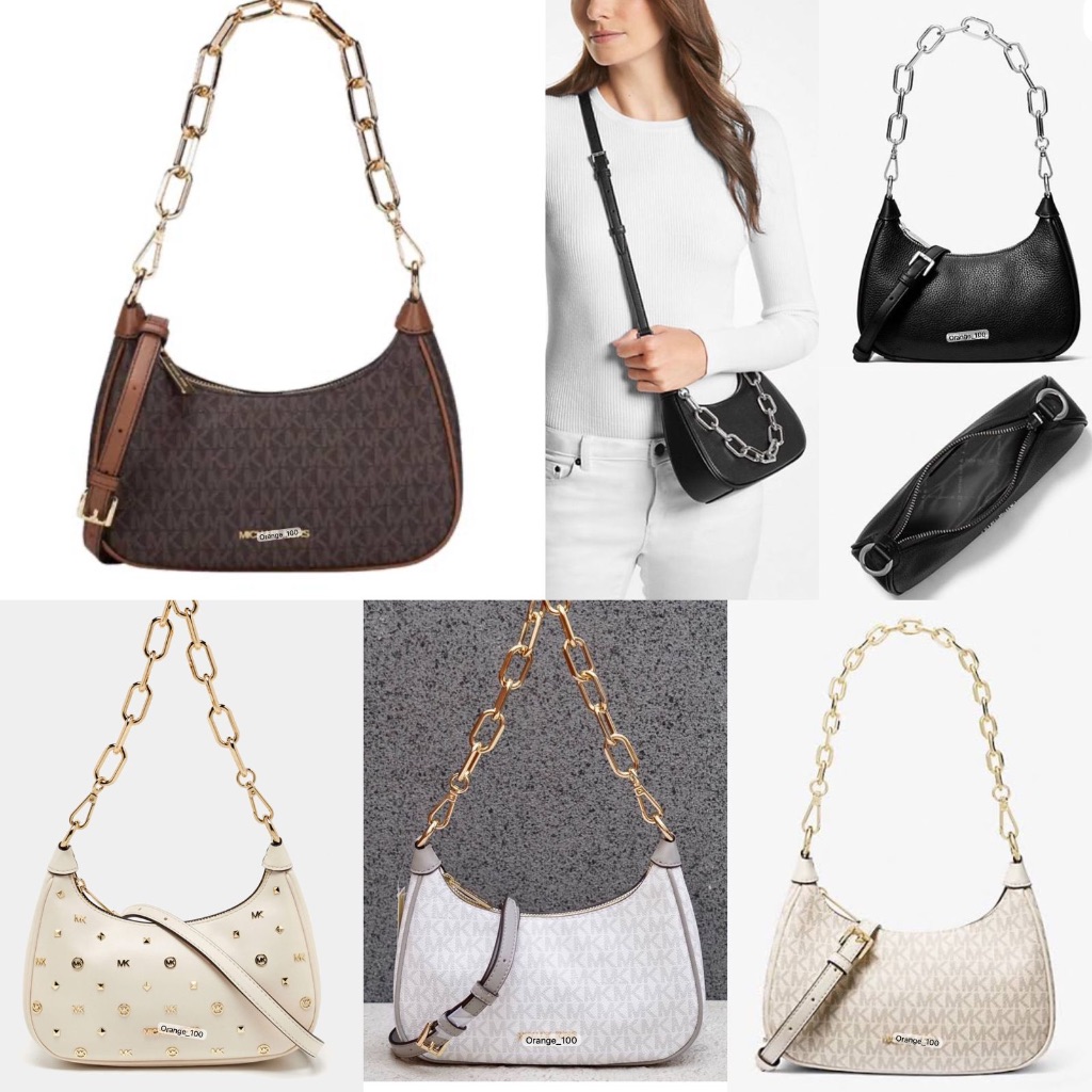 TAS WANITA MK CORA MEDIUM ZIP POUCHETTE ORIGINAL