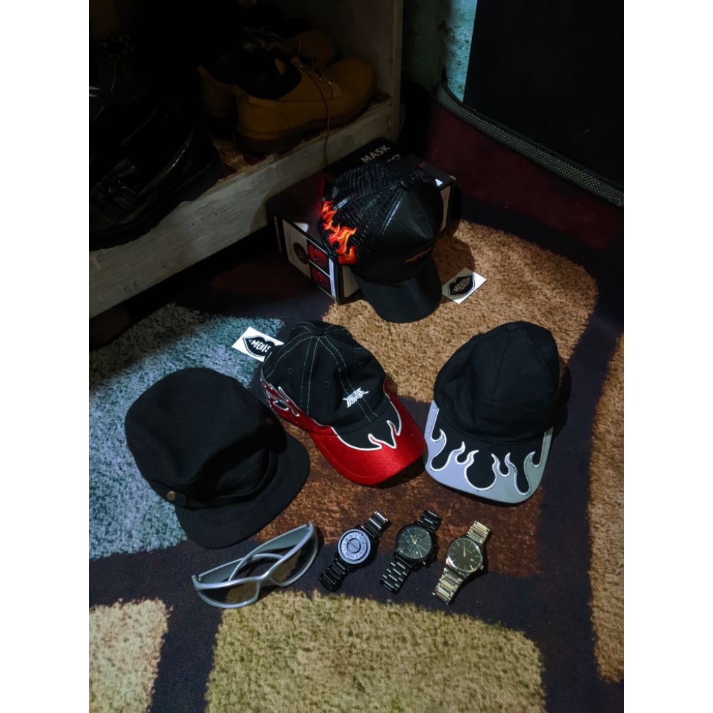 Topi kalcer flame fire