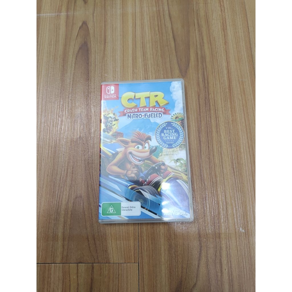 Nintendo switch CTR Crash team racing Nitro fueled