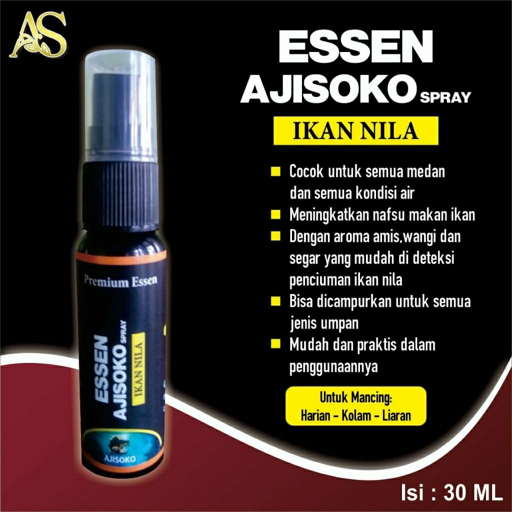 essen ikan nila ajisoko super gacor isi30ml