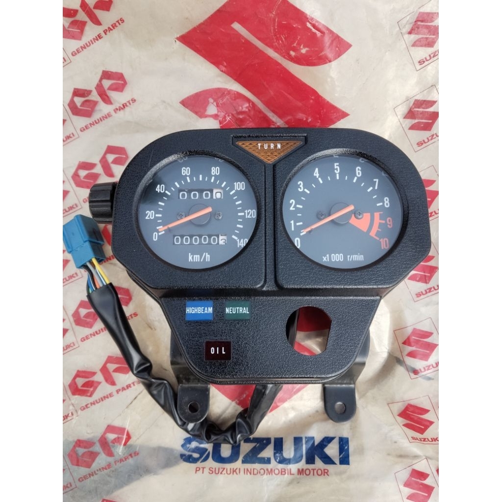speedometer assy spedometer spedo spido Suzuki TS125 ts125 original NOS