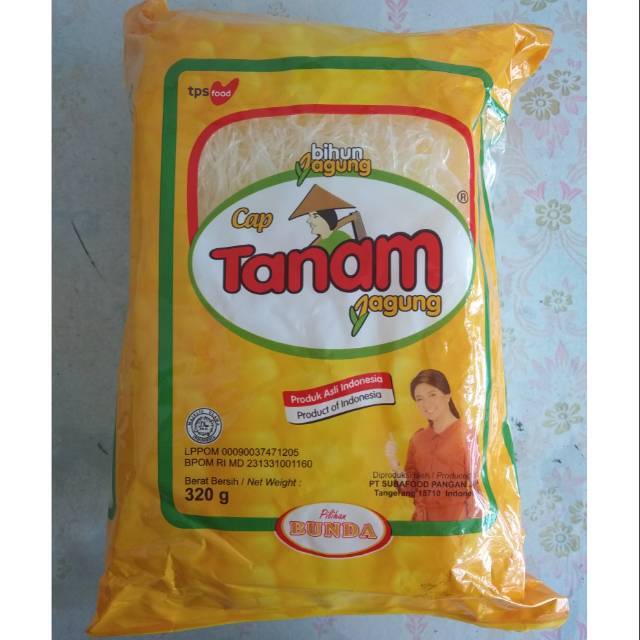 BIHUN JAGUNG CAP TANAM 160gr / BIHUN JAGUNG CAP TANAM