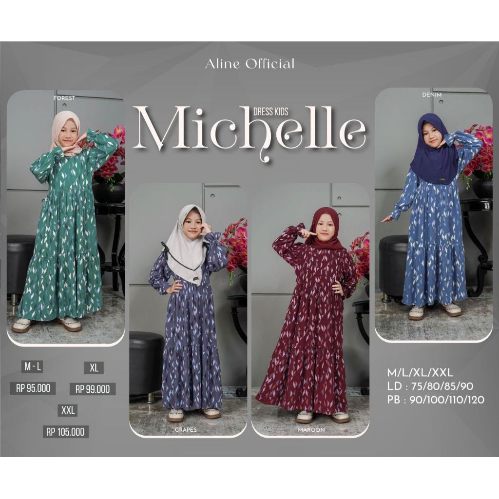 GAMIS ALINE - DRESS MICHELLE KIDS