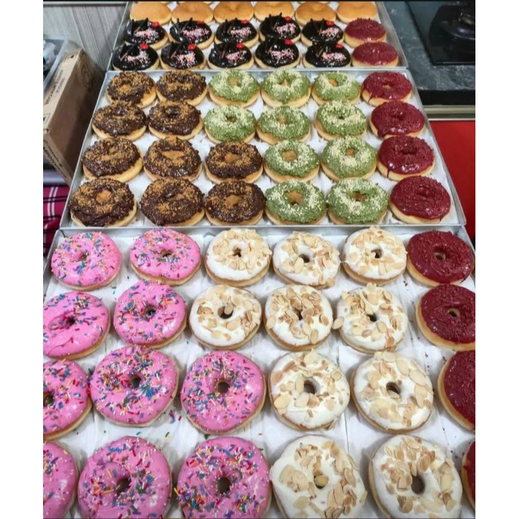 Donat ulang tahun /Donat mini /Donat kentang / Donat ultah (bisa request)