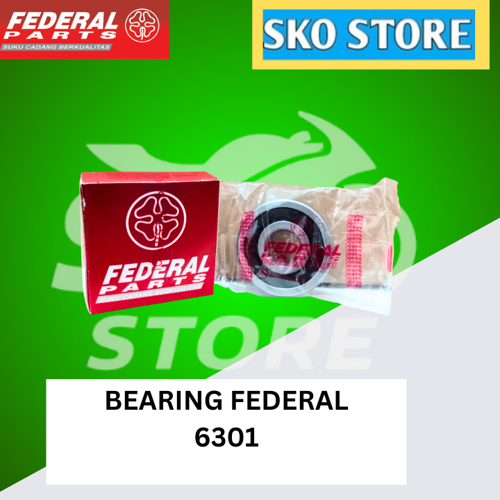 Bearing 6301RS Federal Laher 6301 FP-6301 Original Murah