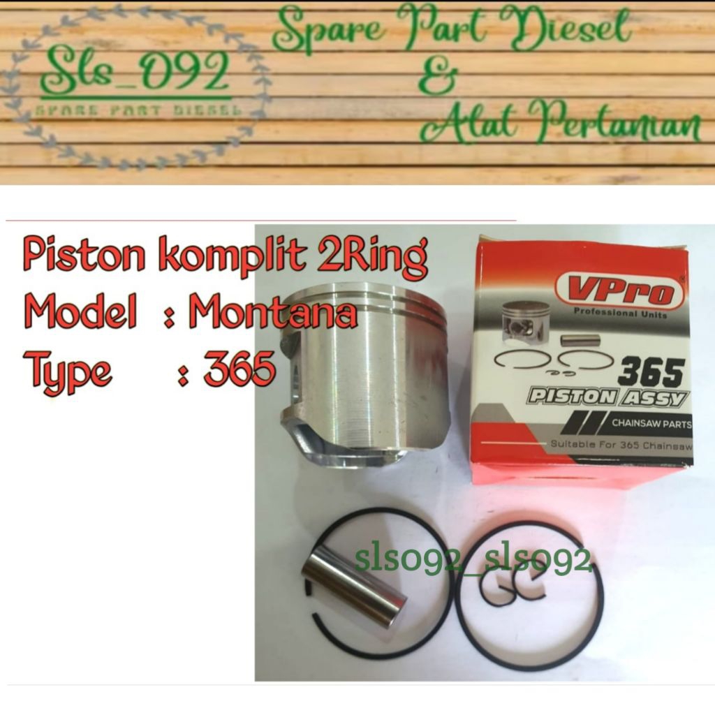 CHAIN SAW (PISTON ASSY) MODEL HUSQVARNA TYPE 365