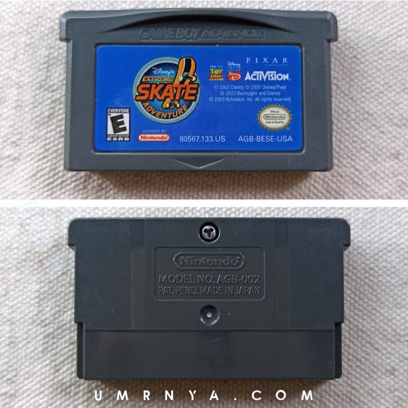 Kaset Disney's Extreme Skate Adventure Nintendo Game boy Advance GBA SP