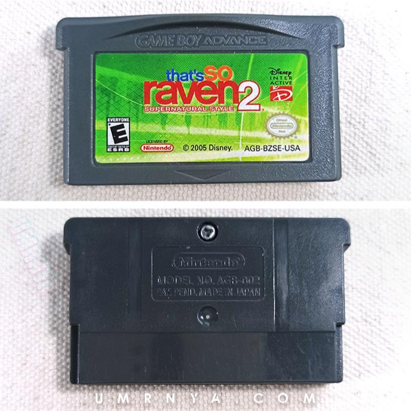 GBA That's So Raven 2 Style Kaset Gameboy GBA SP Game
