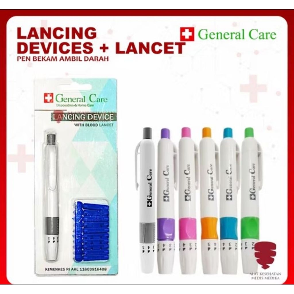 JARUM PEN KOP BEKAM  LANCET PEN / LANCING DEVICE  MURAH