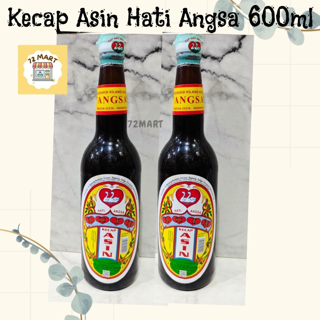 Kecap Asin Hati Angsa 600ml | Kecap Asin Angsa