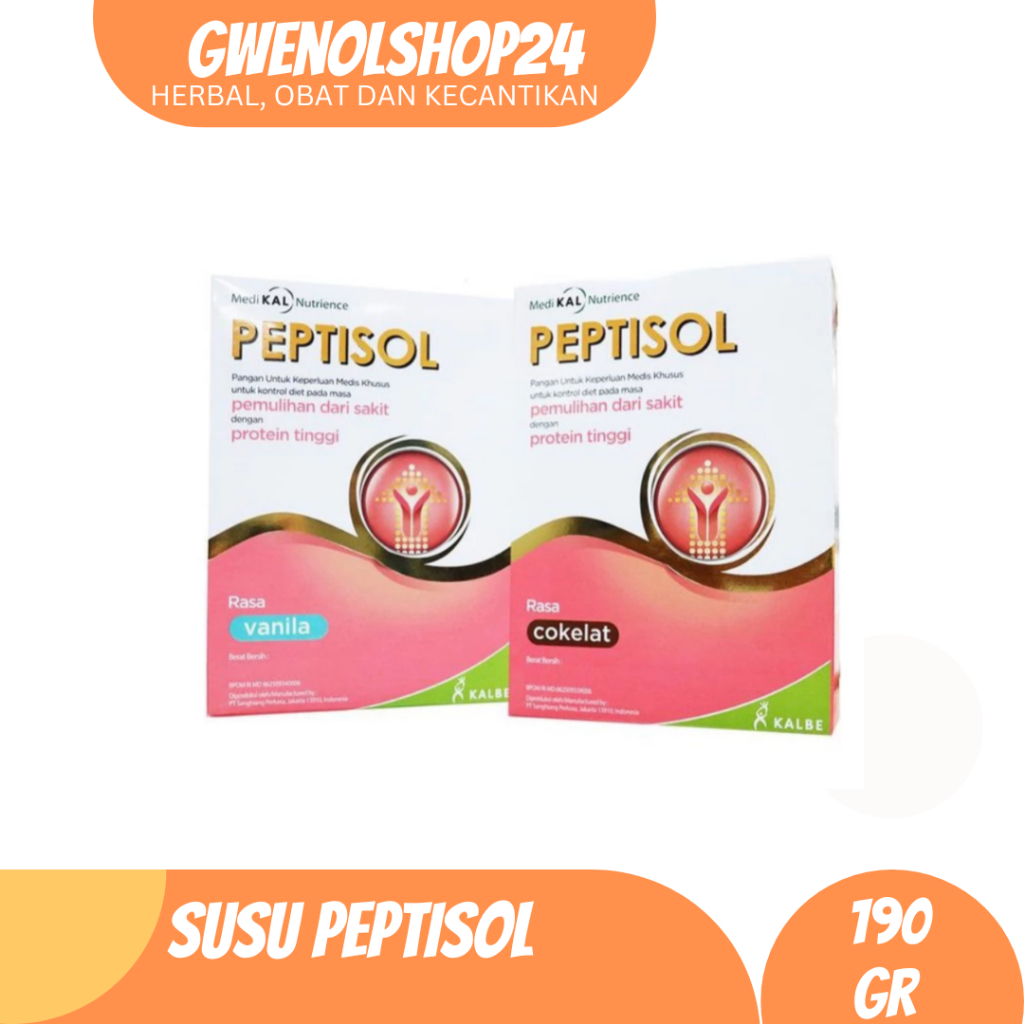 Susu Peptisol Vanila 190gr Cokelat 190gr